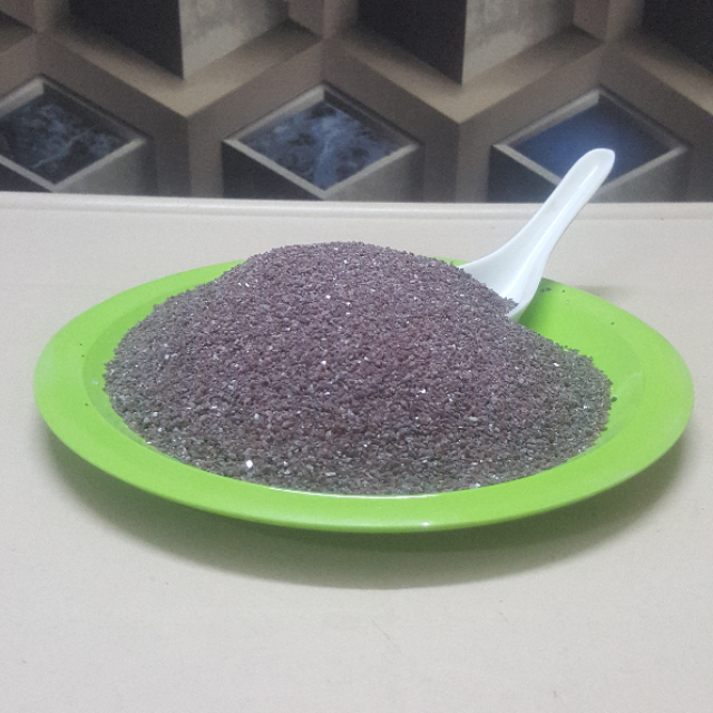himalayan black salt (fine grain) with light