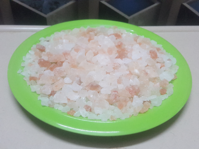 himalayan light pink salt crystal (extra coarse grain)