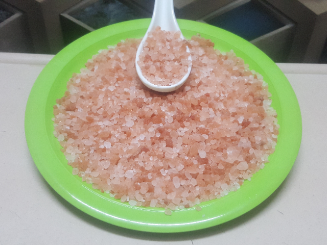 himalayan dark pink salt (coarse grain)